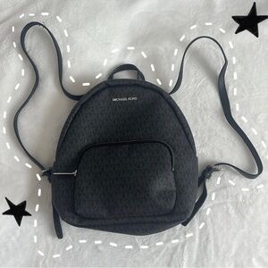 Michael Kors Black Backpack